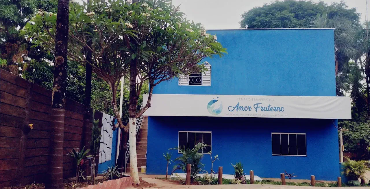 Fachada do Centro Terapêutico Amor Fraterno